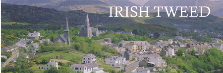 In Irish Tweed, Nuala Anne and her daughter have taken up karate to fight off schoolyard bullies who are harassing the family, while their incredibly shy nanny, Julie, is courted by a new fellow. Dermot pores over a memoir of a famine refugee whose family died of a mysterious fever, looking for clues into the illness' real cause